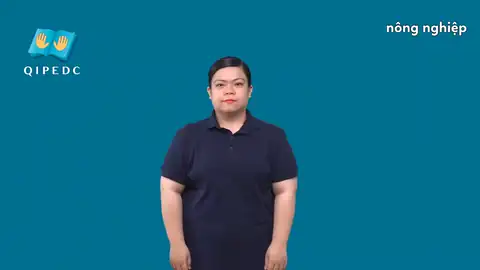 nông nghiệp - Ngôn Ngữ ký Hiệu - Vùng miền Toàn Quốc - Phân loại