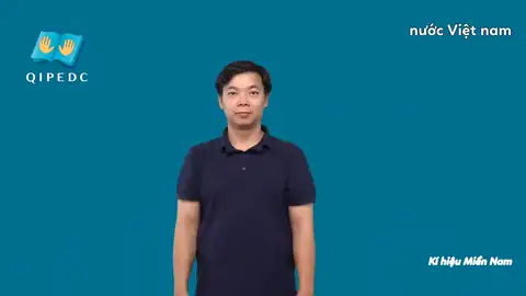 nước Việt nam - Ngôn Ngữ ký Hiệu - Vùng miền Thành Phố Hồ Chí Minh - Phân loại