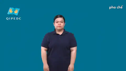 pha chế - Ngôn Ngữ ký Hiệu - Vùng miền Toàn Quốc - Phân loại