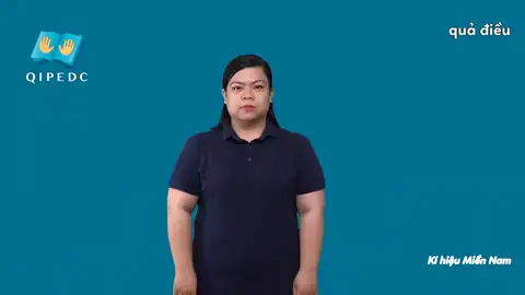 quả điều - Ngôn Ngữ ký Hiệu - Vùng miền Hà Nội - Phân loại Khác