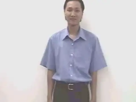quần áo - Ngôn Ngữ ký Hiệu - Vùng miền Bình Dương - Phân loại Trang phục, Đồ vật