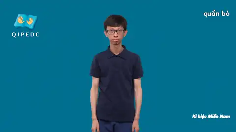 quần bò - Ngôn Ngữ ký Hiệu - Vùng miền Thành Phố Hồ Chí Minh - Phân loại
