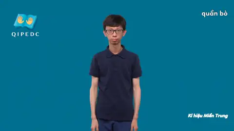 quần bò - Ngôn Ngữ ký Hiệu - Vùng miền Huế - Phân loại