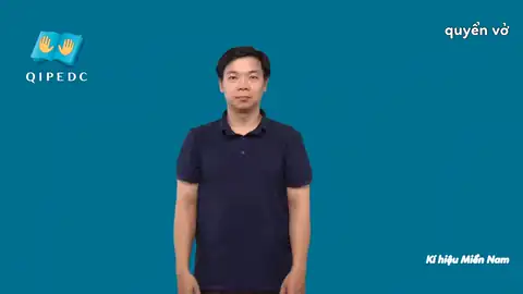 quyển vở - Ngôn Ngữ ký Hiệu - Vùng miền Thành Phố Hồ Chí Minh - Phân loại