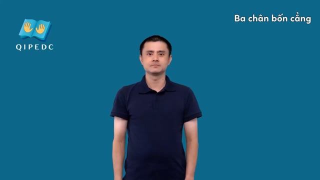 Ba chân bốn cẳng