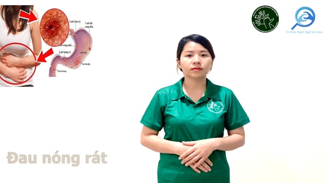 đau nóng rát