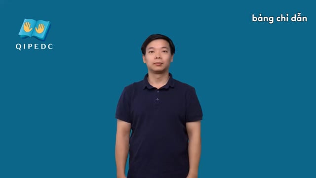 bảng chỉ dẫn