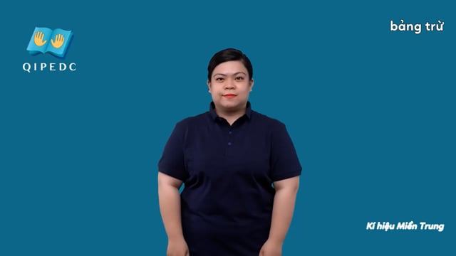 bảng trừ