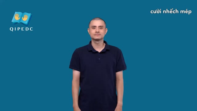 cười nhếch mép