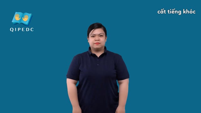 cất tiếng khóc