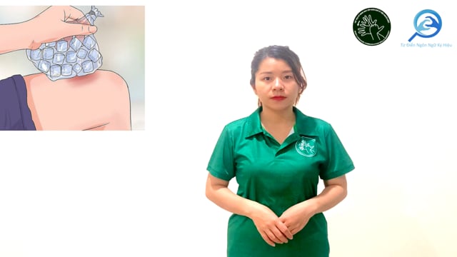 chườm lạnh