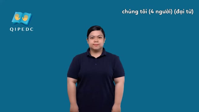 chúng tôi (4 người) đại từ