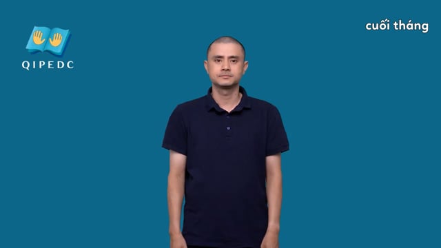 cuối tháng