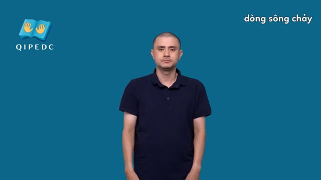 dòng sông chảy