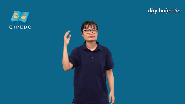 dây buộc tóc
