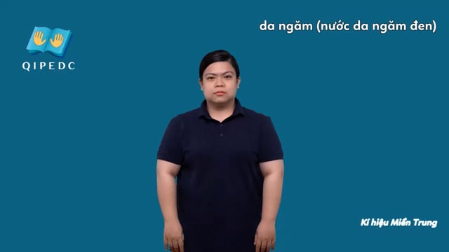 da ngăm (nước da ngăm đen)