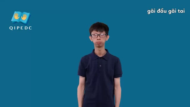 gãi đầu gãi tai