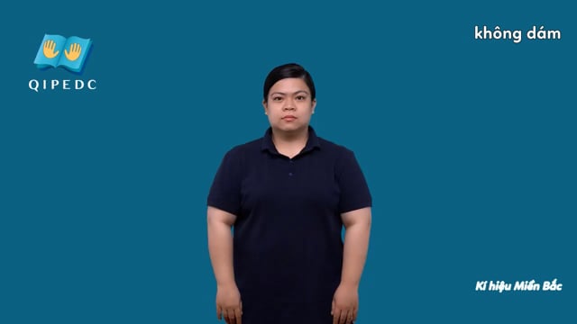 không dám