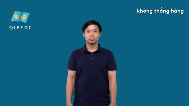 không thẳng hàng