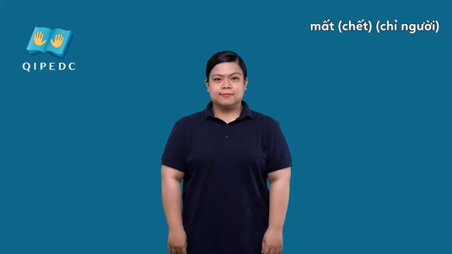 mất (chết) (chỉ người)