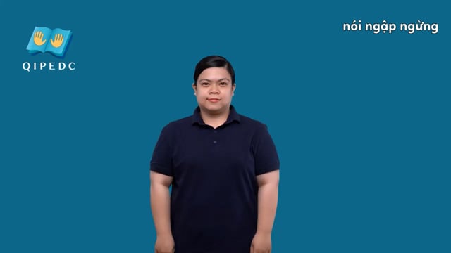 nói ngập ngừng