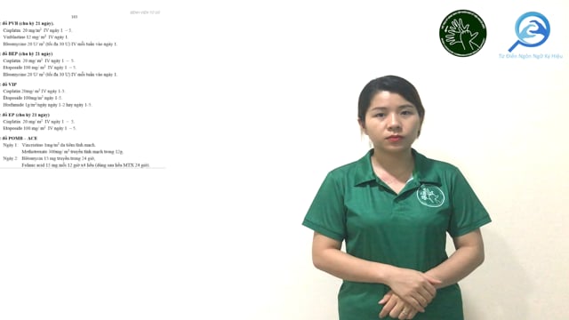 phác đồ điều trị