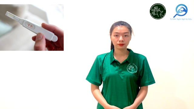 que thử thai