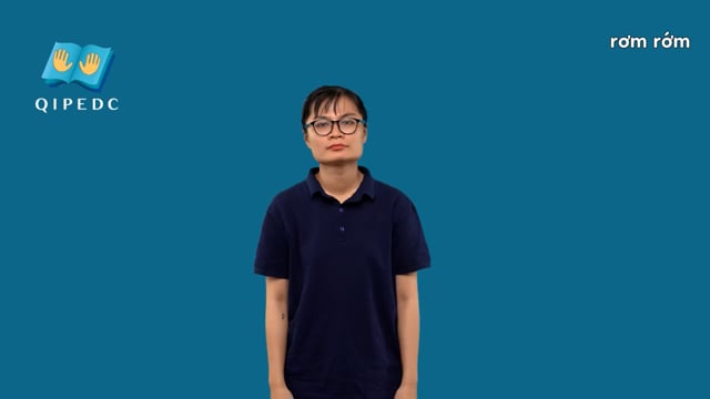 rơm rớm