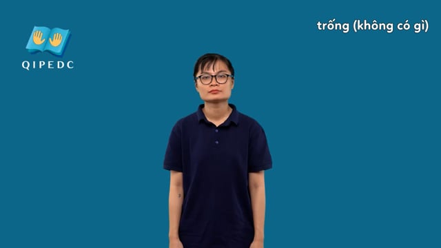 trống (không có gì)