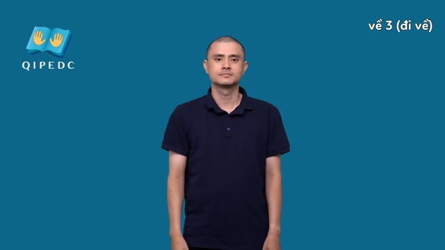 về 3 (đi về)