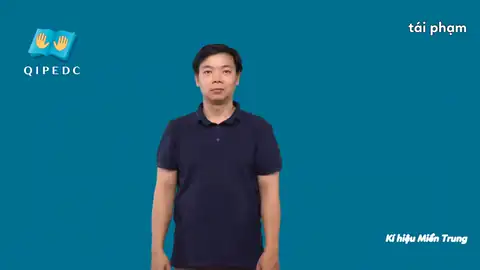 tái phạm - Ngôn Ngữ ký Hiệu - Vùng miền Huế - Phân loại