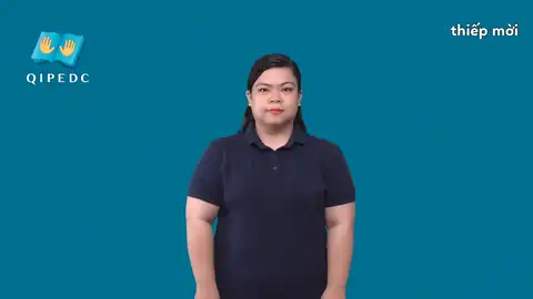 thiếp mời - Ngôn Ngữ ký Hiệu - Vùng miền Toàn Quốc - Phân loại