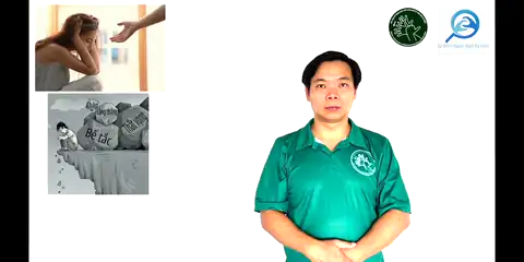 trầm cảm (1) - Ngôn Ngữ ký Hiệu - Vùng miền Thành Phố Hồ Chí Minh - Phân loại Sức khỏe - Bộ phận cơ thể, Tính Từ, Dự Án 250 Ký Hiệu Y Khoa