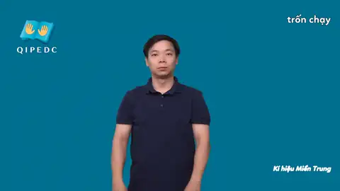 trốn chạy - Ngôn Ngữ ký Hiệu - Vùng miền Huế - Phân loại