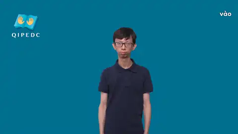 vào - Ngôn Ngữ ký Hiệu - Vùng miền Toàn Quốc - Phân loại