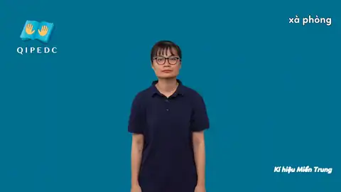 xà phòng - Ngôn Ngữ ký Hiệu - Vùng miền Huế - Phân loại