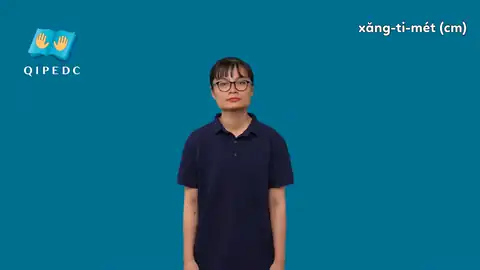 xăng-ti-mét (cm) - Ngôn Ngữ ký Hiệu - Vùng miền Toàn Quốc - Phân loại