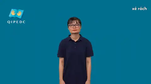 xé rách - Ngôn Ngữ ký Hiệu - Vùng miền Toàn Quốc - Phân loại