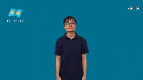 xin lỗi - Ngôn Ngữ ký Hiệu - Vùng miền Toàn Quốc - Phân loại