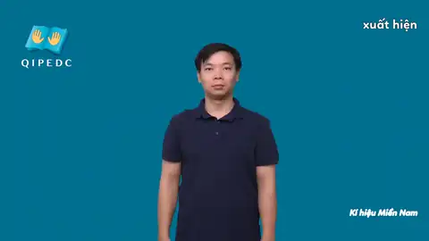 xuất hiện - Ngôn Ngữ ký Hiệu - Vùng miền Thành Phố Hồ Chí Minh - Phân loại