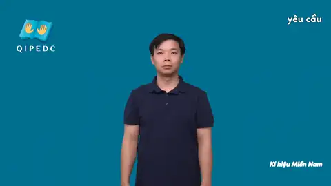yêu cầu - Ngôn Ngữ ký Hiệu - Vùng miền Thành Phố Hồ Chí Minh - Phân loại