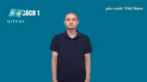 yêu nước Việt Nam - Ngôn Ngữ ký Hiệu - Vùng miền Toàn Quốc - Phân loại Xã hội, Từ thông dụng